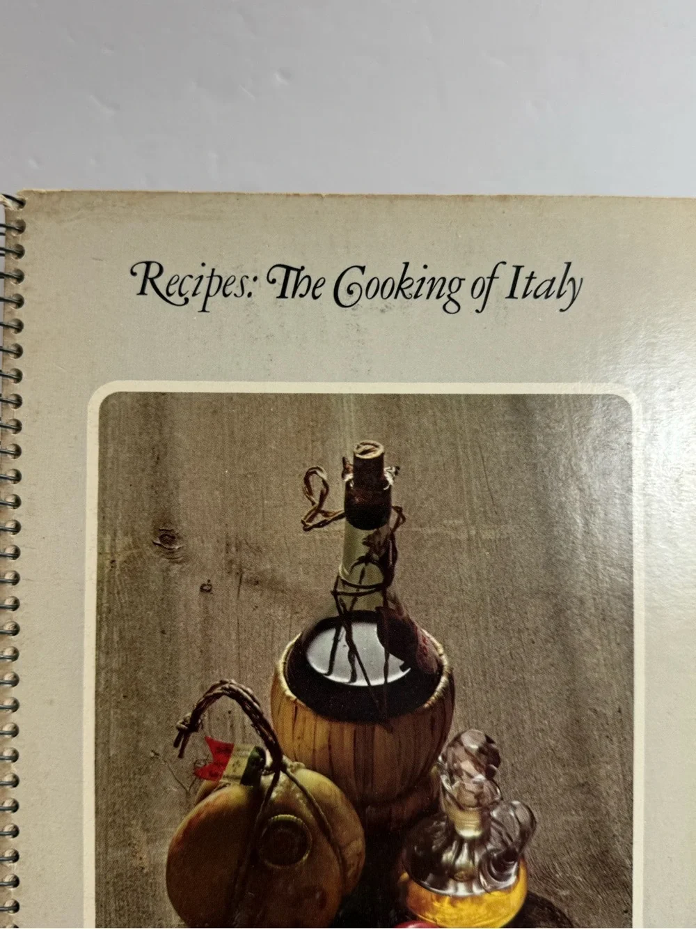 Recipes: Italy Cooking Foods of the World Time Life Books 1968 Spiral